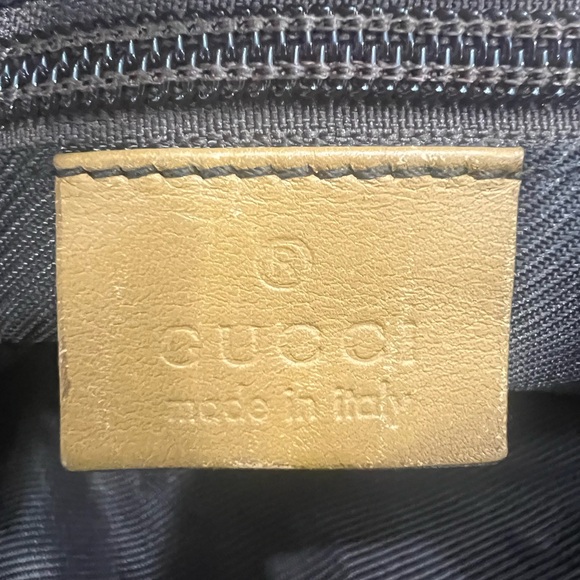 GUCCI GG Canvas Sherry Line Tote Bag - Picture 14 of 15